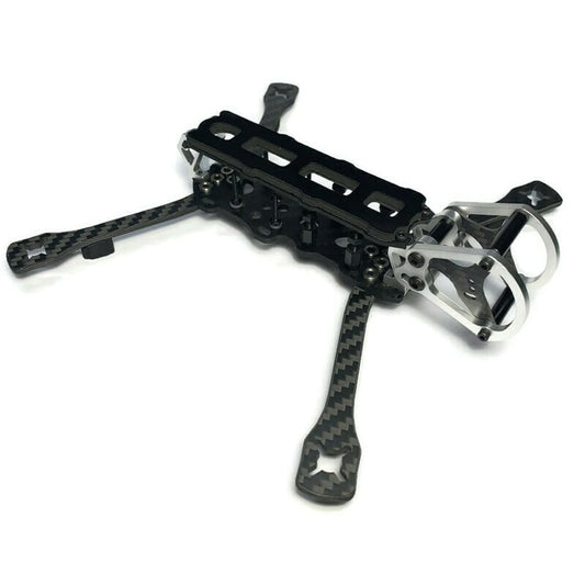 Detailed view of the Armattan Bobcat 4-inch long range frame showcasing its lightweight and durable construction.
