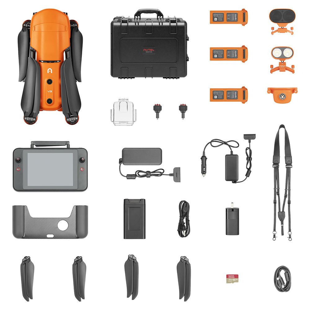 Complete list of accessories, ensuring you have all the necessary tools to maximize your drone’s capabilities and complete your tasks.
