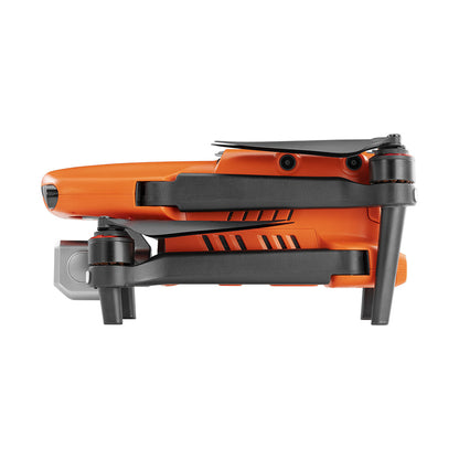 Check out the Autel EVO II Dual 640T V3 in its folded side view. Compact and ready for easy storage and transport, this high-performance drone is built for convenience and mobility.