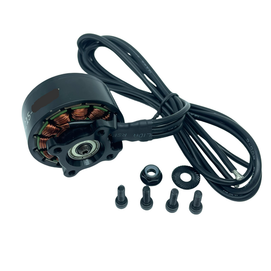B4215-400KV brushless motor designed for heavy-lift drones with 2477.9W power and high torque.